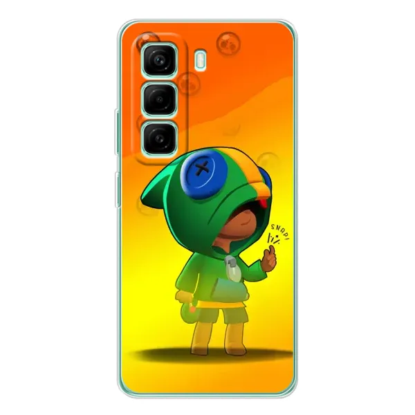Чехол с рисунком «LEON в кофте» для Infinix Hot 50 Pro Plus