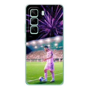 Чехлы Лео Месси в Майами на Infinix Hot 50 Pro Plus (Месси в Майами)