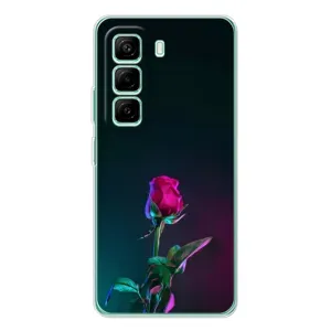 Чехлы с принтом Розочки для Infinix Hot 50 Pro Plus (Ночная роза)