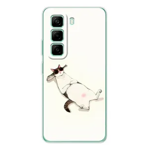 Чехол на тематику: Коты для Infinix Hot 50 Pro Plus (Отдых)