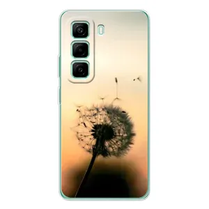 Силіконовий Чохол з кульбабками на Infinix Hot 50 Pro Plus (Роздмухана кульбабка)