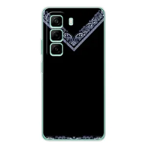 Силиконовый Чехол на Infinix Hot 50 Pro Plus (Воротник вышиванки)
