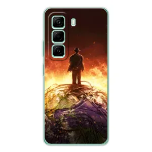 Чехол Оппенгеймер / Oppenheimer на Infinix Hot 50 Pro Plus (Ядерщик)