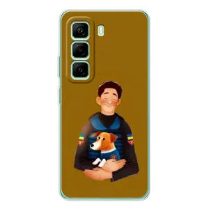 Чехол с принтом для Infinix Hot 50 Pro Plus