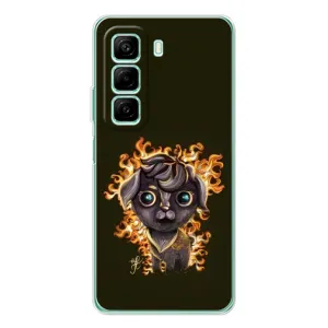 Чехлы на военную тематику для Infinix Hot 50 Pro (Бавовна мем)