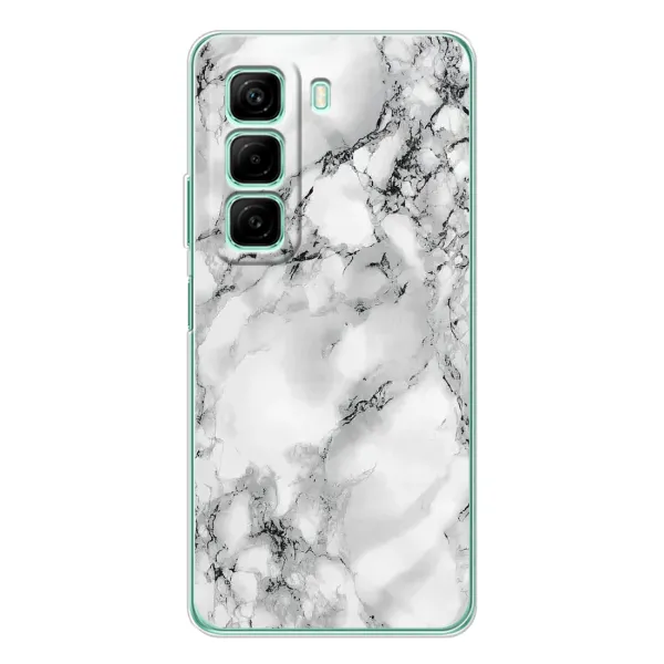 Чехол с рисунком «Белый мрамор» для Infinix Hot 50 Pro Чехол с рисунком «Белый мрамор» для Infinix Hot 50 Pro