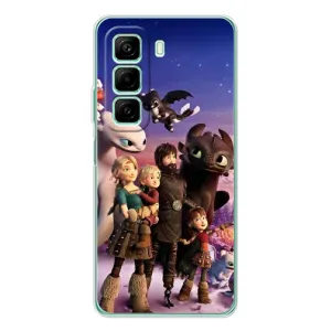 Чехол дракон Беззубик для Infinix Hot 50 Pro (Герои дракона)
