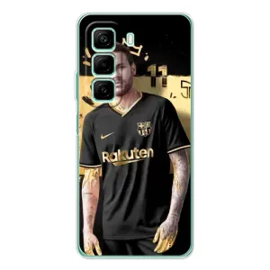 Силіконовий Чохол для Infinix Hot 50 Pro (Gold Neymar)