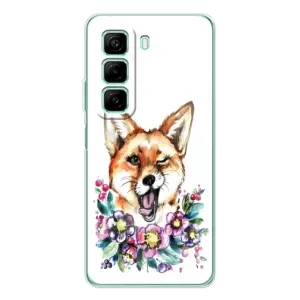 Чехол с Лисичкой для Infinix Hot 50 Pro (Хитрая лиса)