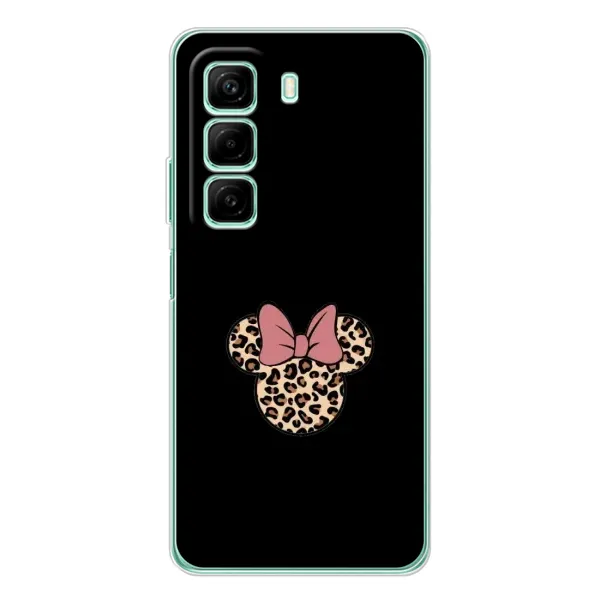 Чехол с рисунком «Леопардовая Минни» для Infinix Hot 50 Pro Чехол с рисунком «Леопардовая Минни» для Infinix Hot 50 Pro