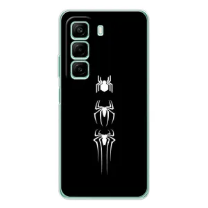 Чохол Супергерой Людина Павук на Infinix Hot 50 Pro (Лого павука)