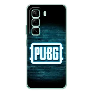 Чохол (TPU) з картинкою "Лого Пабг" на Хот 50 Про (Лого PUBG)