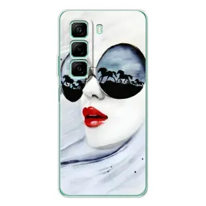 Чохол з картинкою Модні Дівчата Infinix Hot 50 Pro (Любителька коней)