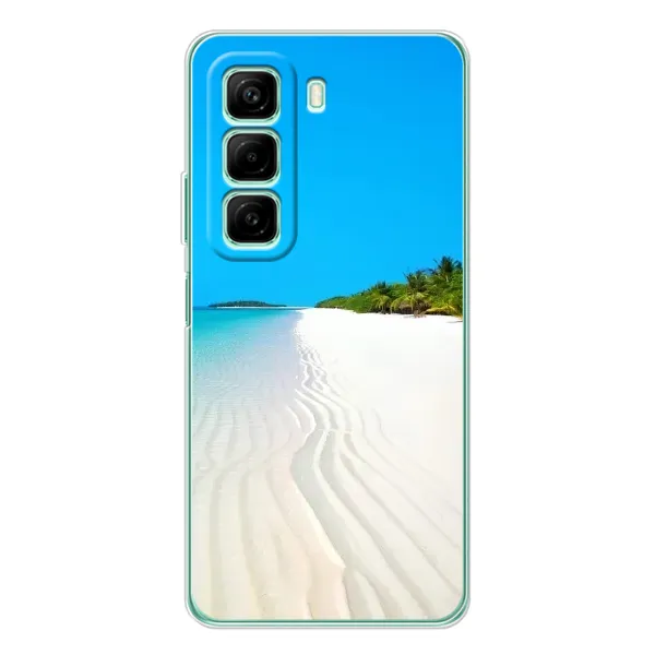 Чехол с рисунком «Море песок» для Infinix Hot 50 Pro Чехол с рисунком «Море песок» для Infinix Hot 50 Pro