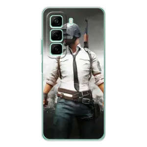 Чохол з картинкою "Герой Pubg" на Infinix Hot 50 Pro (Пабг)