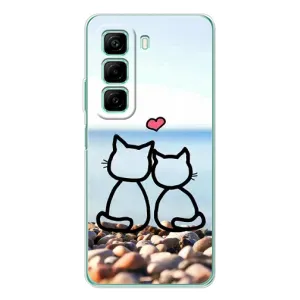 Силіконові Чохли Коханій людині для Infinix Hot 50 (Котейки)