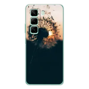 Силіконовий Чохол з кульбабками на Infinix Hot 50 (Гарна кульбабка)