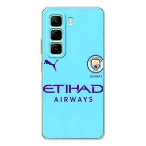 Силиконовые Чехлы принт Футбол на Infinix Hot 50 (Man City)