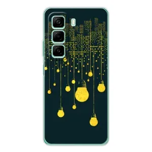 Силіконові Чохли Коханій людині для Infinix Hot 50 (Нічне місто)