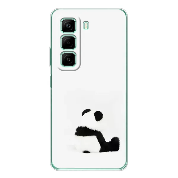 Чехол с рисунком «Панда обиделся» для Infinix Hot 50 Чехол с рисунком «Панда обиделся» для Infinix Hot 50