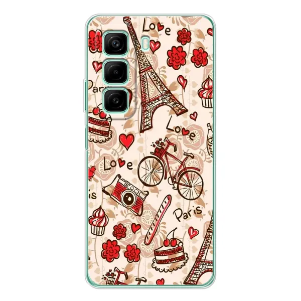 Чехол с рисунком «Париж мечта» для Infinix Hot 50 Чехол с рисунком «Париж мечта» для Infinix Hot 50