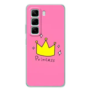 Девчачий Чехол для Infinix Hot 50 (Princess)