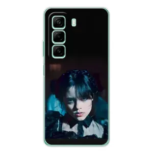 Чехлы с принтом Уэнсдей на Infinix Hot 50 (Танец Уэнсдей)