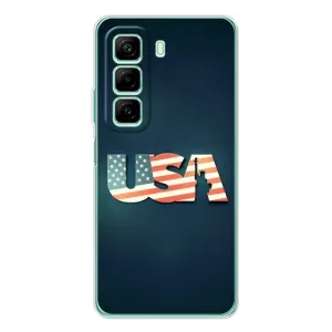 Чохол Прапор USA для Infinix Hot 50 (USA)