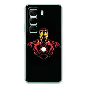 Чехол Супергерой Железный человек на Infinix Hot 50 (Железный человек)