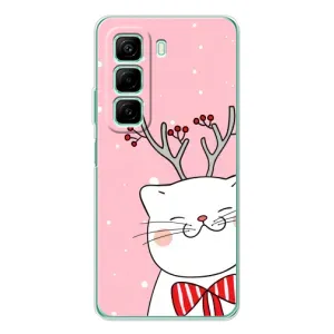 Чохол на тематику: Коти для Infinix Hot 50 (Зимовий кіт)