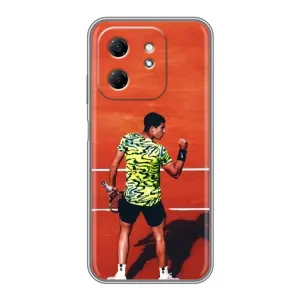 Чехлы с принтом Спортивная тематика для Infinix Hot 50i (Алькарас Теннисист)