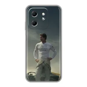Чехол фильм Формула 1 для Infinix Hot 50i (Бред Питт)