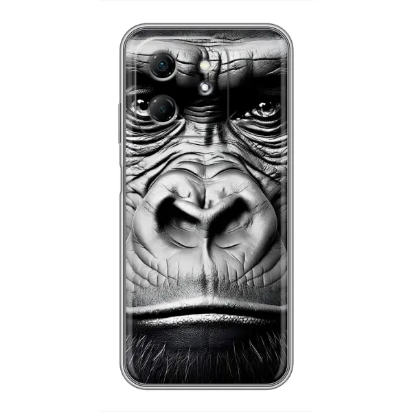 Чехол с рисунком «Черная обезьяна» для Infinix Hot 50i Чехол с рисунком «Черная обезьяна» для Infinix Hot 50i