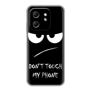 Чехол с прикольным текстом на Infinix Hot 50i (Dont)