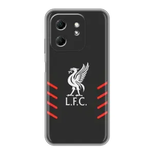 Силиконовые Чехлы принт Футбол на Infinix Hot 50i (Эмблема Liverpool)