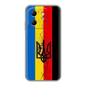 Чехлы УПА (Красно-Чёрный) на Infinix Hot 50i (Флаг УПА)