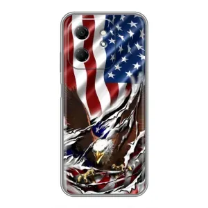 Чехол Флаг USA для Infinix Hot 50i (Флаг USA)