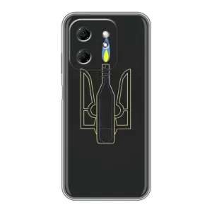 Чехол с картинкой (Патриотический ГЕРБ) на Infinix Hot 50i (Герб - Молотова)