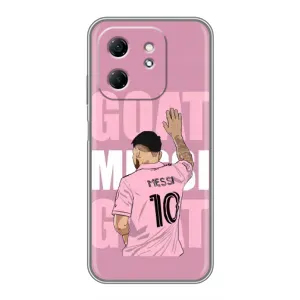 Чехлы Лео Месси в Майами на Infinix Hot 50i (GOAT MESSI)