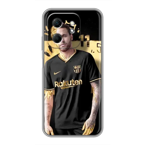 Чехол с рисунком «Gold Neymar» для Infinix Hot 50i Чехол с рисунком «Gold Neymar» для Infinix Hot 50i