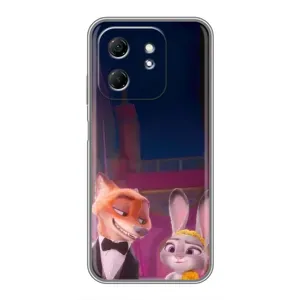 Силіконовий чохол з принтом Зоотрополіс для Infinix Hot 50i (Головні герої)
