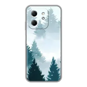 Летний Чехол на Infinix Hot 50i (Горный лес)