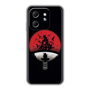 Чохли з принтом Ітачі Учіха на Infinix Hot 50i (Ітачі на чорному)