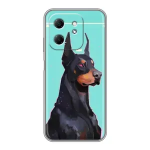 Чехол ДОБЕРМАН для Infinix Hot 50i (Король доберман)