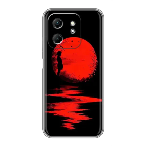 Чехол с рисунком «Красный Закат» для Infinix Hot 50i Чехол с рисунком «Красный Закат» для Infinix Hot 50i