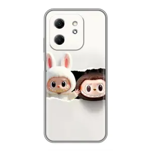 Чохол з принтом Лабубу для Infinix Hot 50i (Фігурки Labubu)