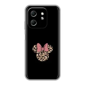 Чохол з леопардовим принтом на Infinix Hot 50i