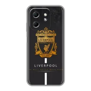 Силиконовые Чехлы принт Футбол на Infinix Hot 50i (Liverpool)