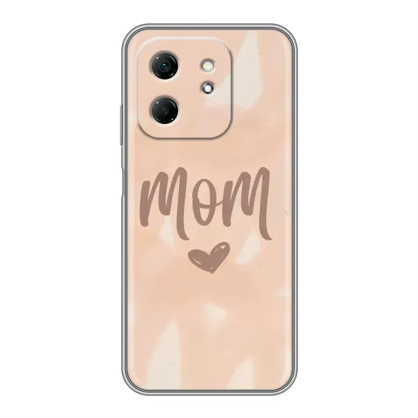 Чехол с рисунком «Love mom» для Infinix Hot 50i Чехол с рисунком «Love mom» для Infinix Hot 50i