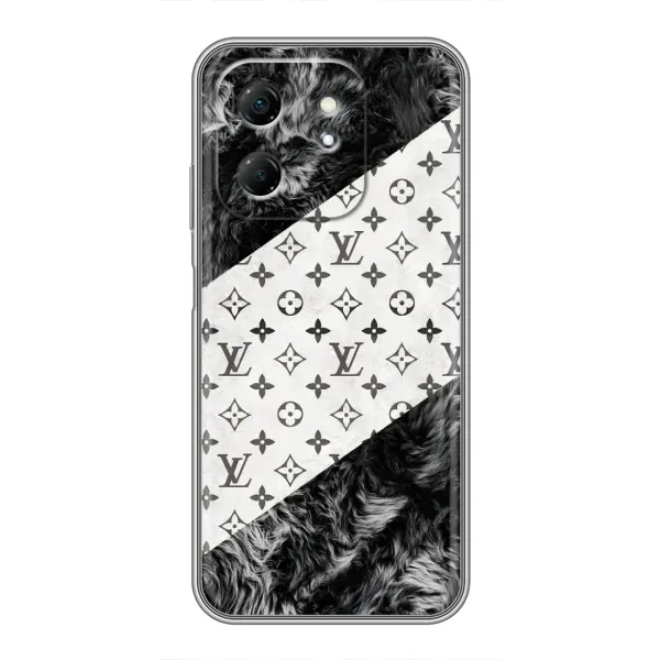 Чехол с рисунком «LV на белом» для Infinix Hot 50i Чехол с рисунком «LV на белом» для Infinix Hot 50i